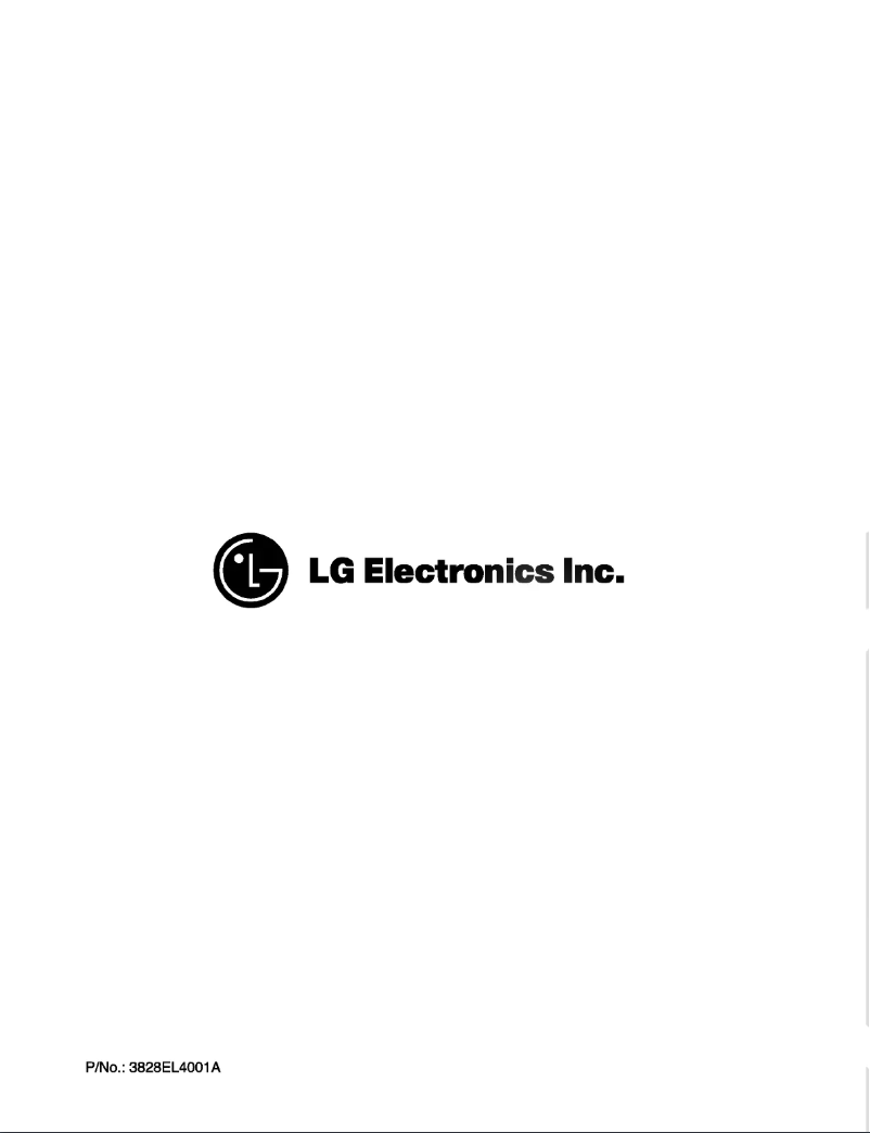 Page n°1 - Manuel utilisateur LG TD-V10132E