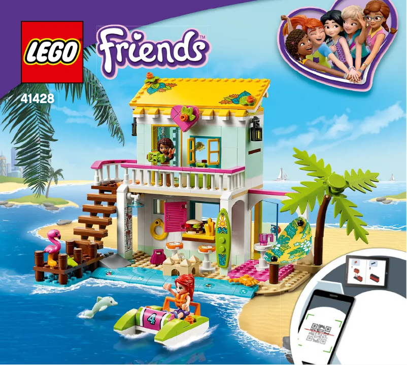 Page n°1 - Manuel utilisateur Lego Friends 41428