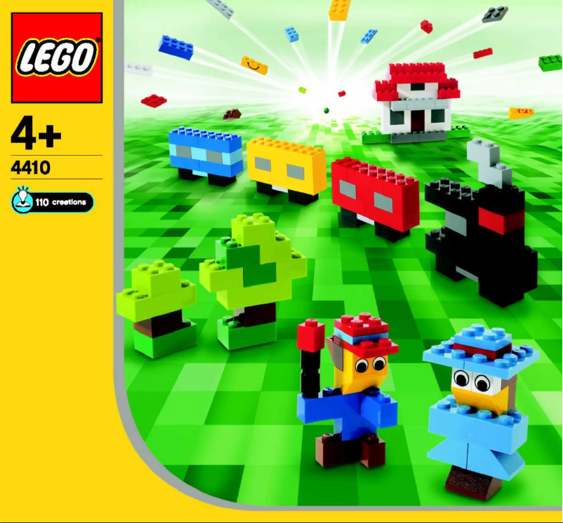 Page 1 de la notice Manuel utilisateur Lego Build and Create