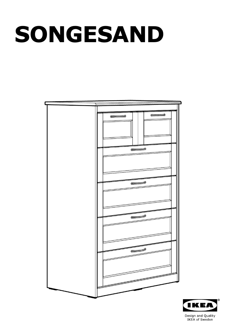 Image de la première page du manuel de l'appareil SONGESAND 703.667.79