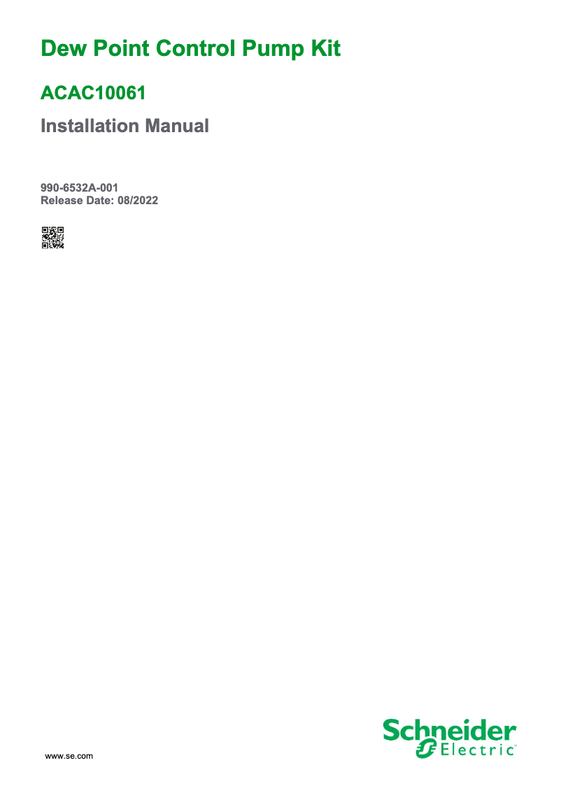 Page n°1 - Manuel utilisateur APC ACAC10061