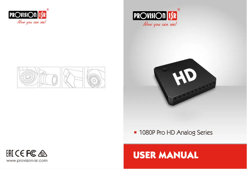 Página 1 del manual Manual de usuario Provision-ISR DI-320A-VF