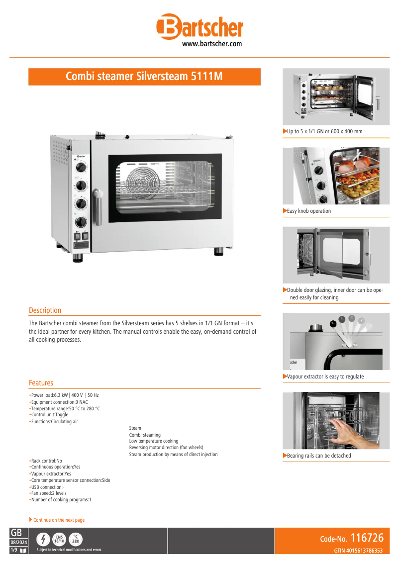 Image de la première page du manuel de l'appareil 116726