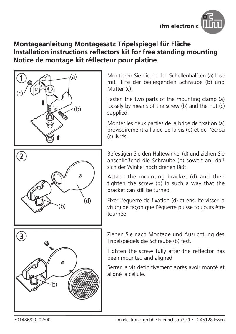 Page n°1 - Manuel utilisateur IFM E20910