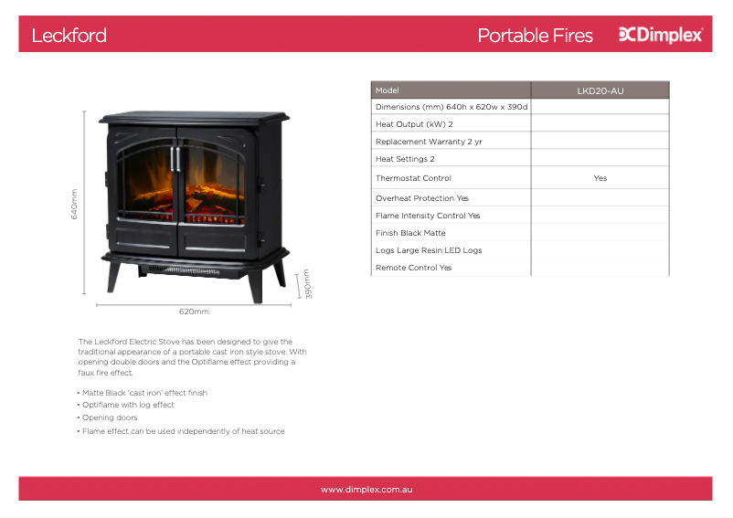 Image de la première page du manuel de l'appareil LKD20-AU