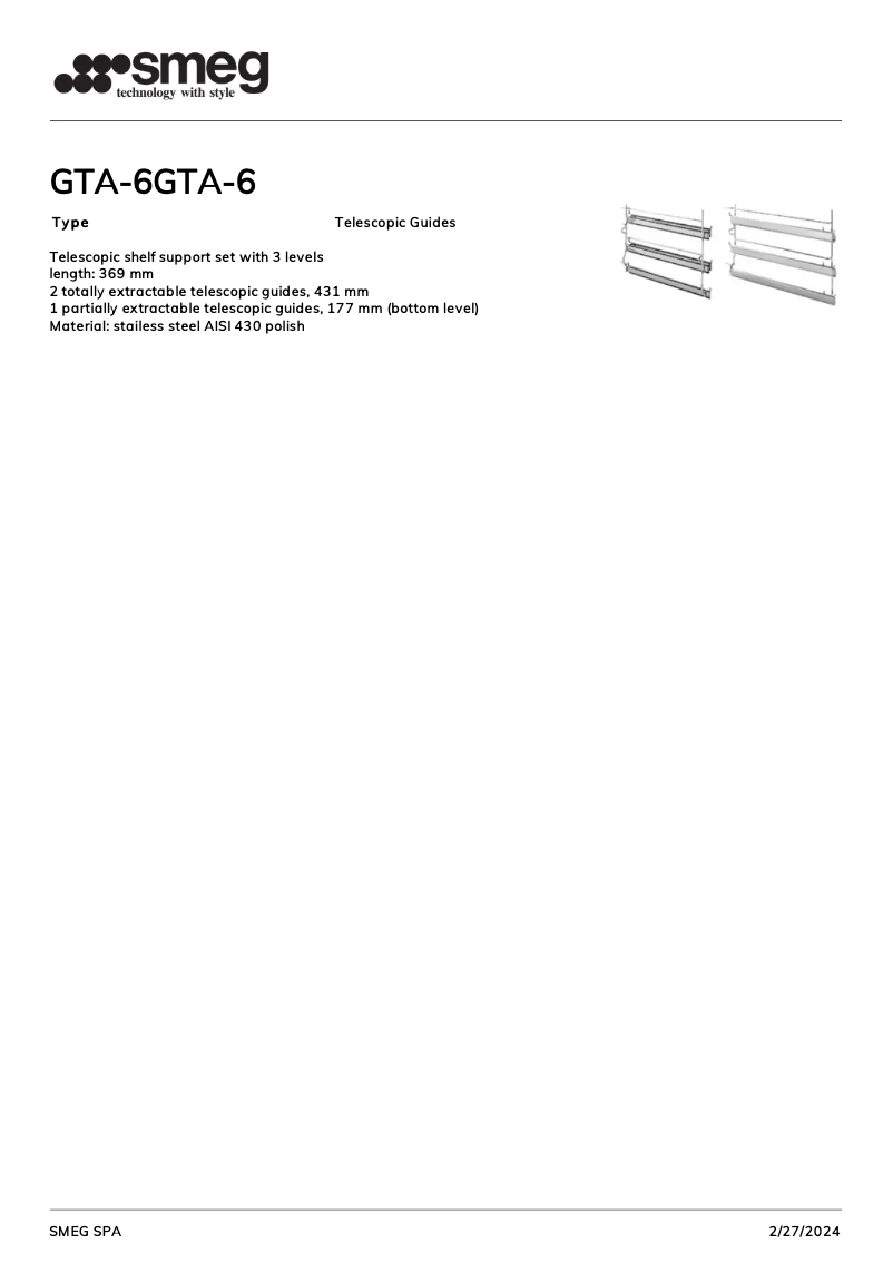 Image de la première page du manuel de l'appareil GTA-6