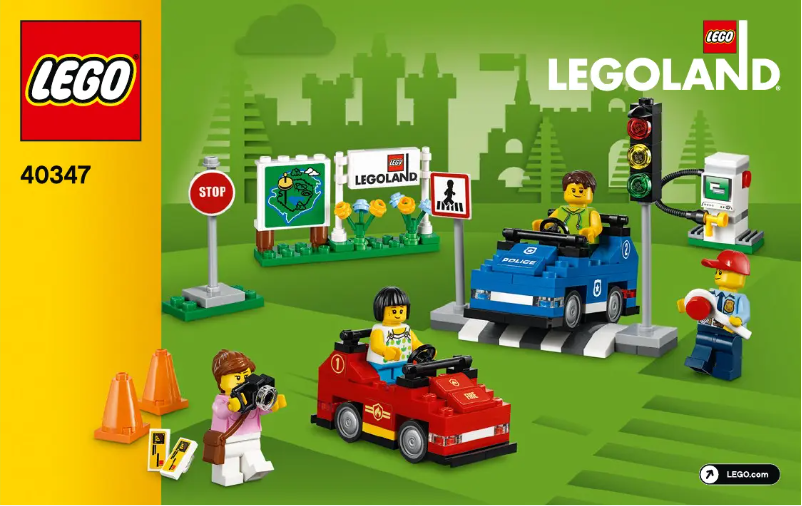 Image de la première page du manuel de l'appareil Legoland 40347