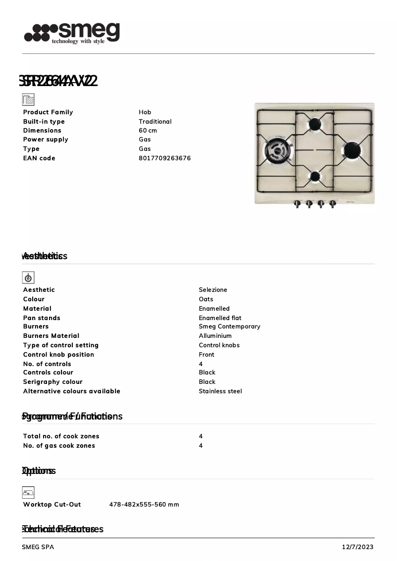 Image de la première page du manuel de l'appareil SR264AV2