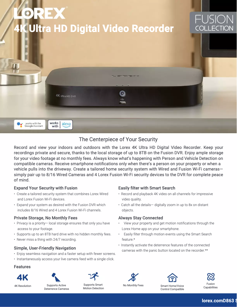 Image de la première page du manuel de l'appareil D863A62B