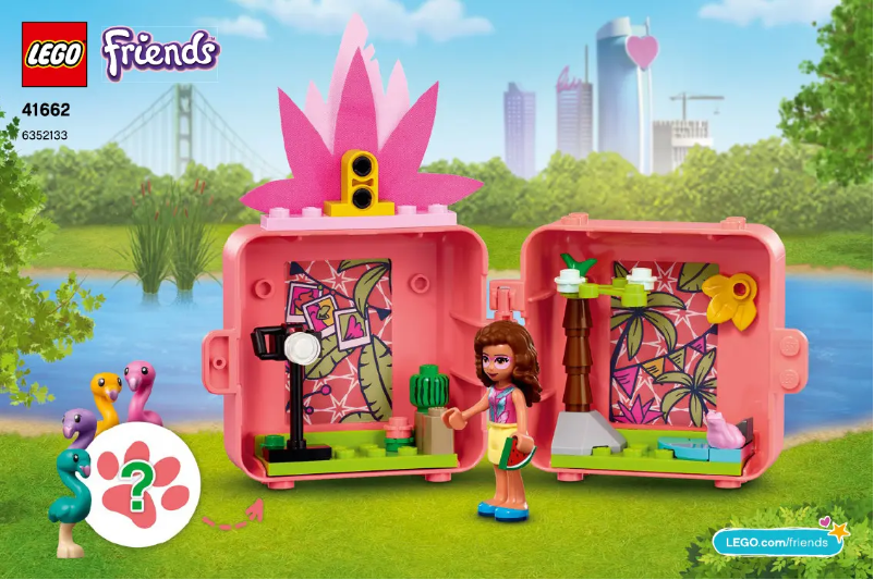 Page 1 de la notice Manuel utilisateur Lego Friends 41662