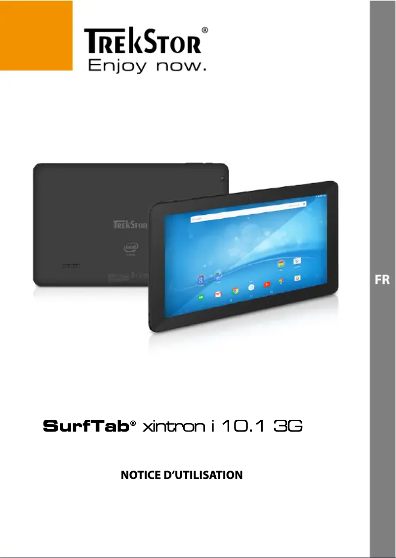 Page n°1 - Manuel utilisateur TrekStor SurfTab xintron i 10.1