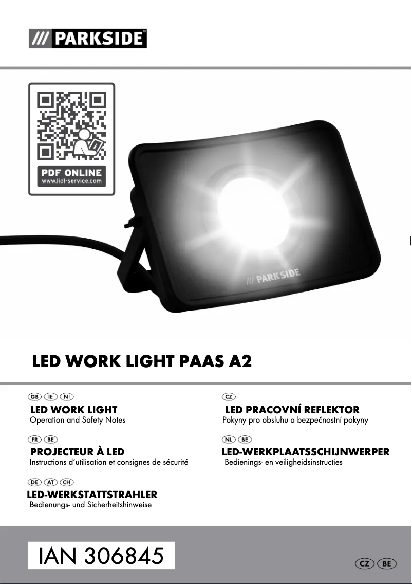 Image de la première page du manuel de l'appareil IAN 282508