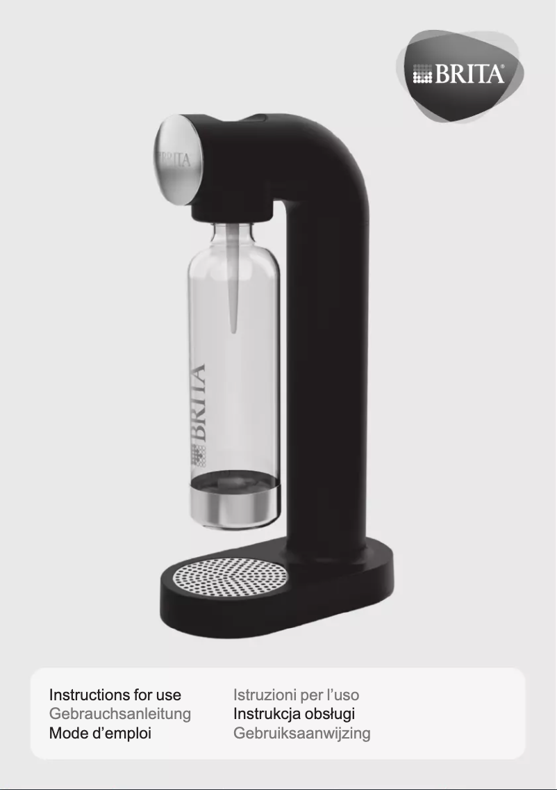 Page 1 de la notice Manuel utilisateur BRITA SodaOne