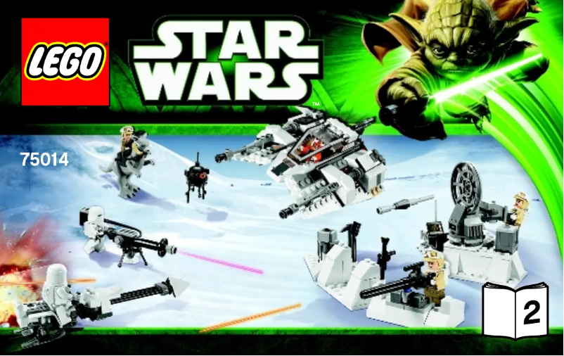 Page n°1 - Manuel utilisateur Lego Battle of Hoth (TM)