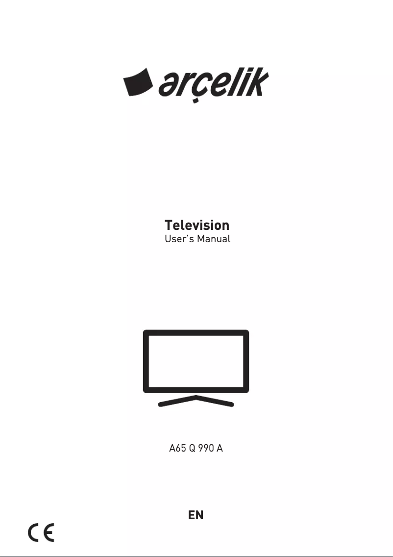 Page 1 de la notice Manuel utilisateur Arçelik A65 Q 990 A