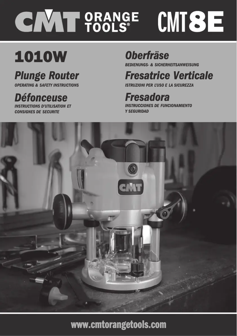 Page n°1 - Manuel utilisateur CMT Orange Tools CMT8E