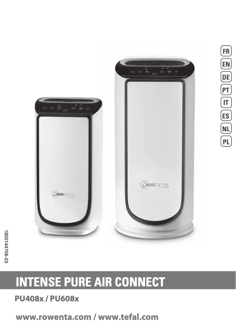 Image de la première page du manuel de l'appareil PU4080F0