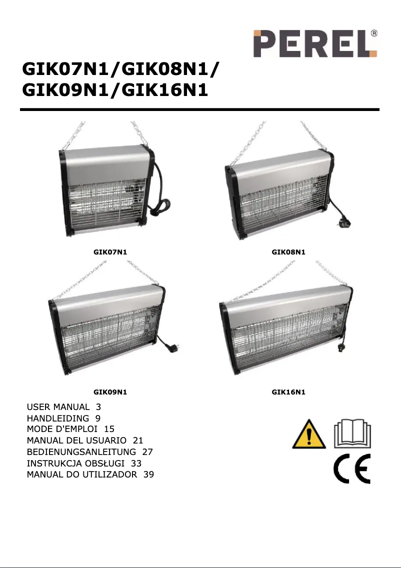 Image de la première page du manuel de l'appareil GIK07N1