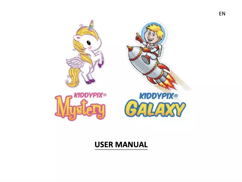 Page n°1 - Manuel utilisateur Easypix Kiddypix Galaxy