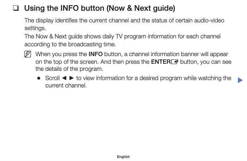 Page 1 de la notice Manuel utilisateur Samsung UN39FH5005G