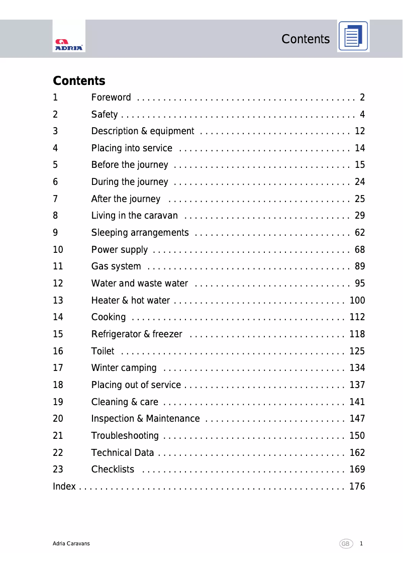 Image de la première page du manuel de l'appareil Alpina 563 (2012)