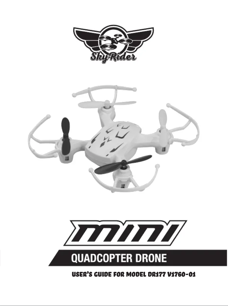 Page 1 de la notice Manuel utilisateur SkyRider Mini