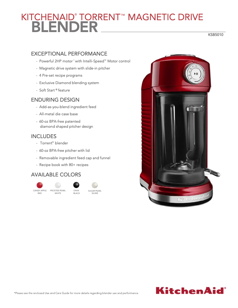 Imagen de la primera página del manual del dispositivo KSB5010