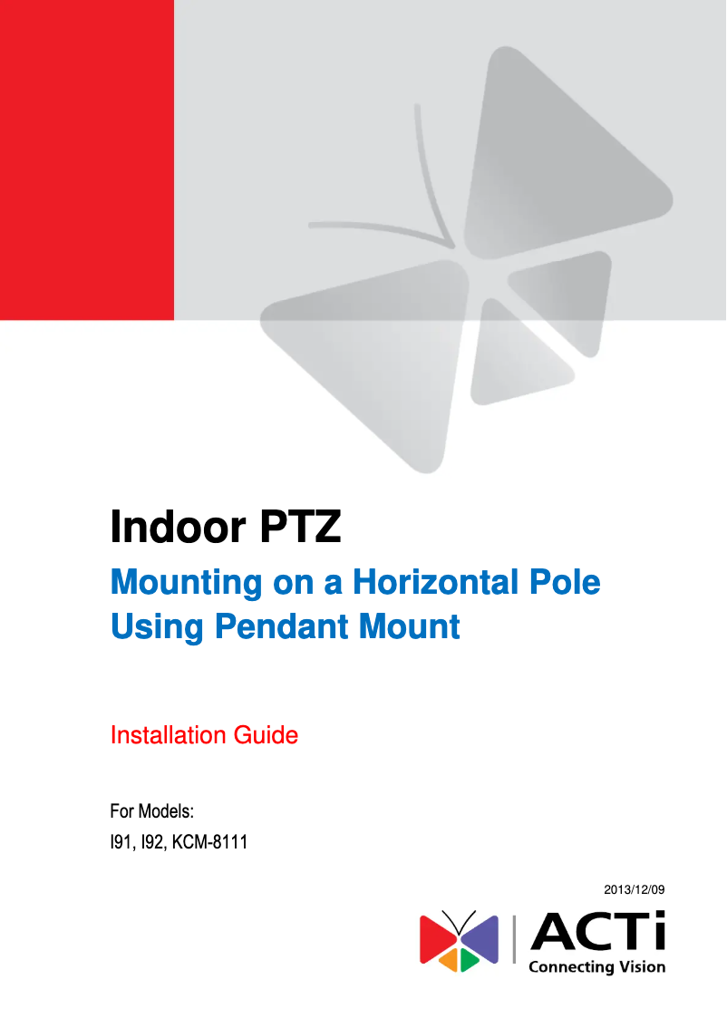 Página 1 del manual Manual de usuario ACTi SMAX-0101