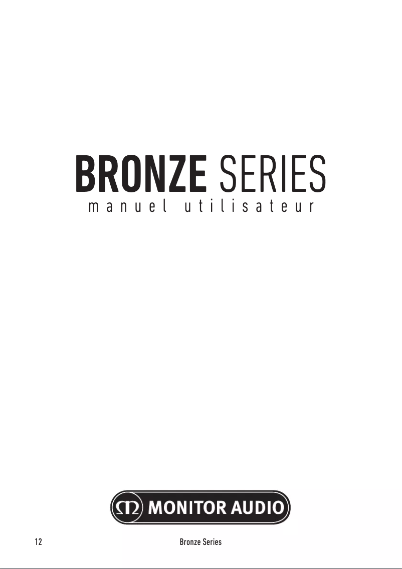 Image de la première page du manuel de l'appareil Bronze FX