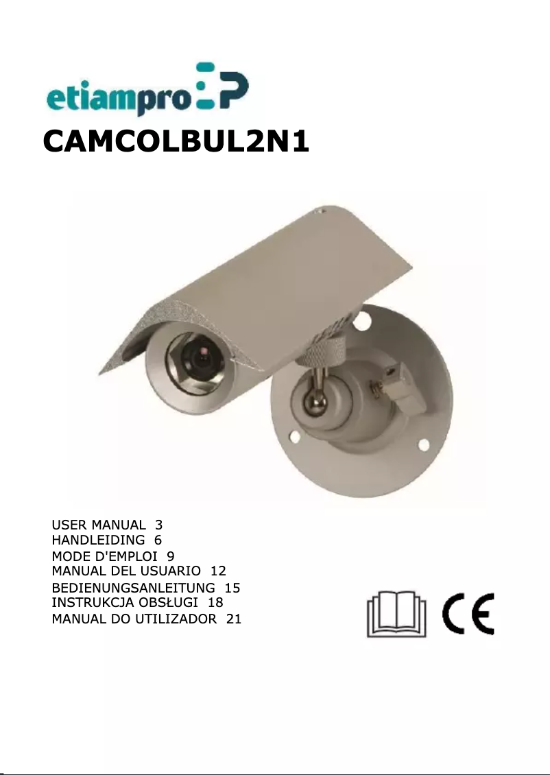 Image de la première page du manuel de l'appareil CAMCOLBUL2N1