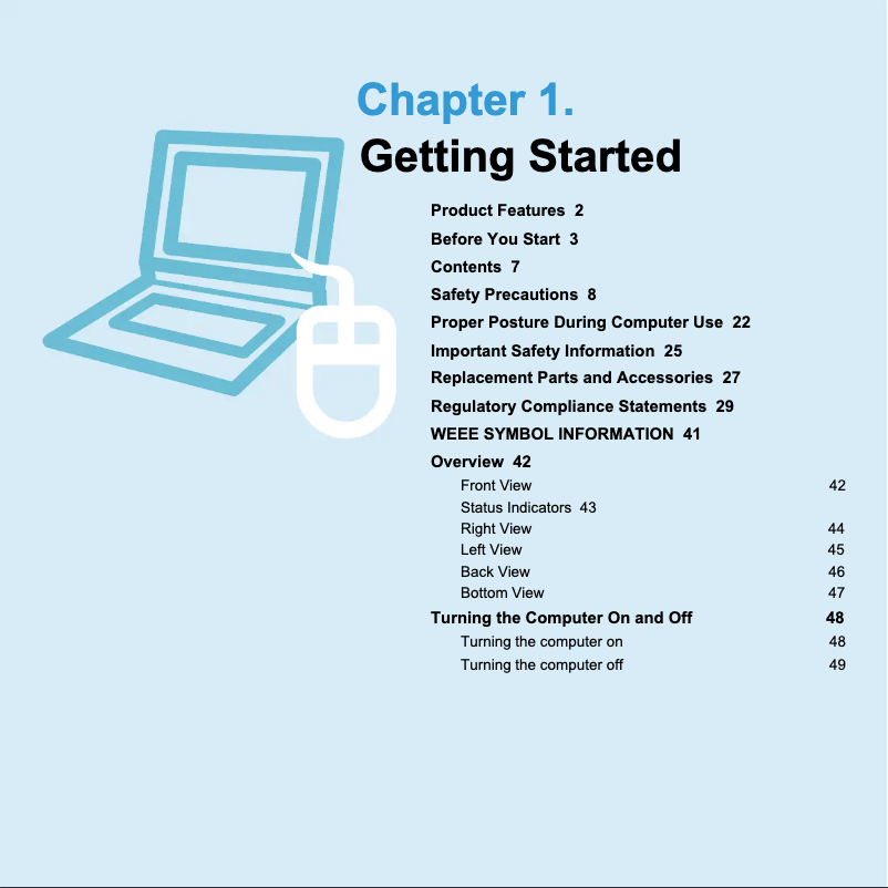 Page n°1 - Manuel utilisateur Samsung NP-R720E