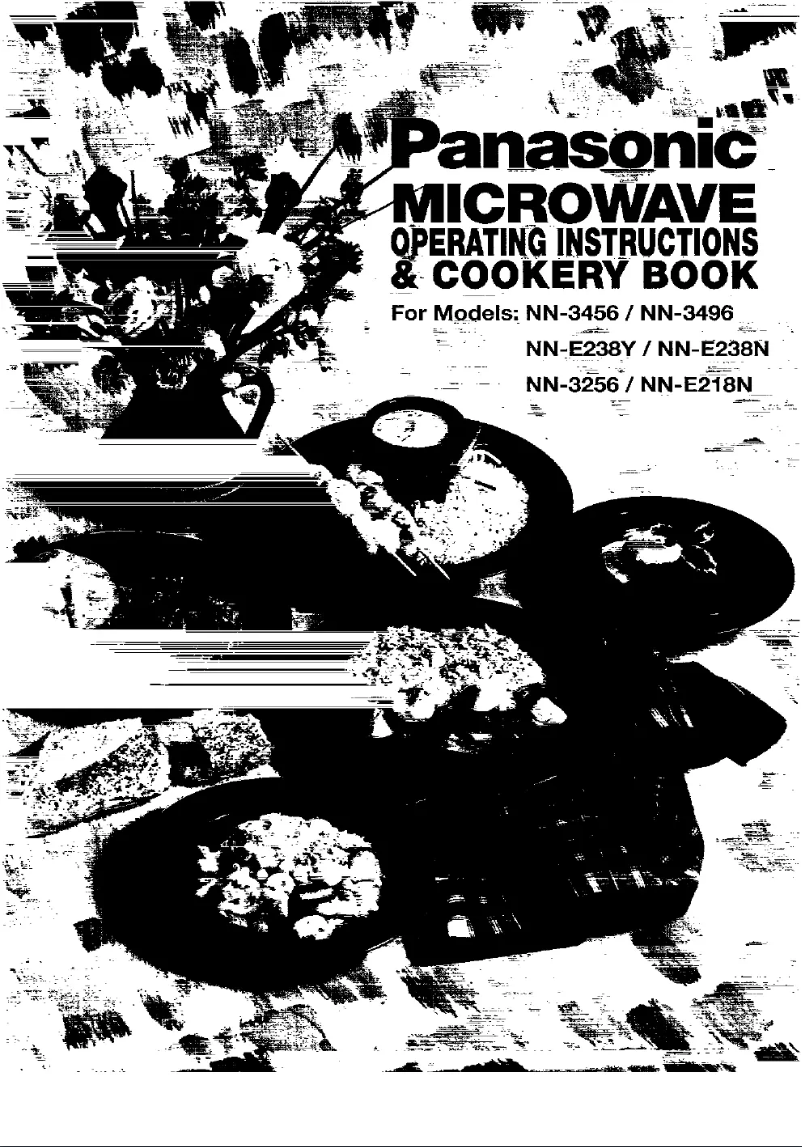 Page 1 de la notice Manuel utilisateur Panasonic NN-E238Y