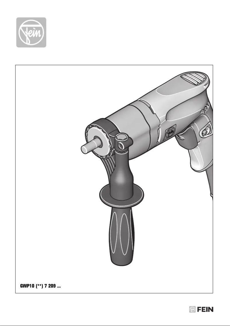 Page n°1 - Manuel utilisateur Fein GWP 10