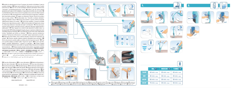 Page 1 de la notice Manuel utilisateur Tefal Air Force TY8865