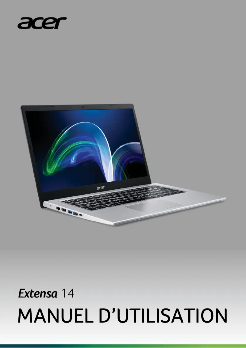 Página 1 del manual Manual de usuario Acer Extensa 14