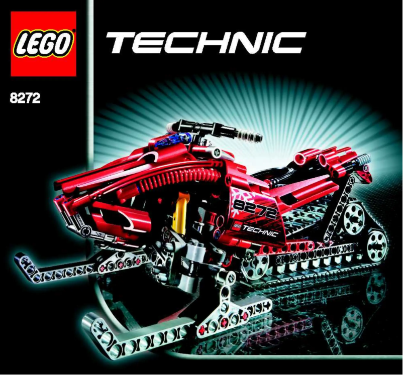 Page 1 de la notice Manuel utilisateur Lego Snow Mobile