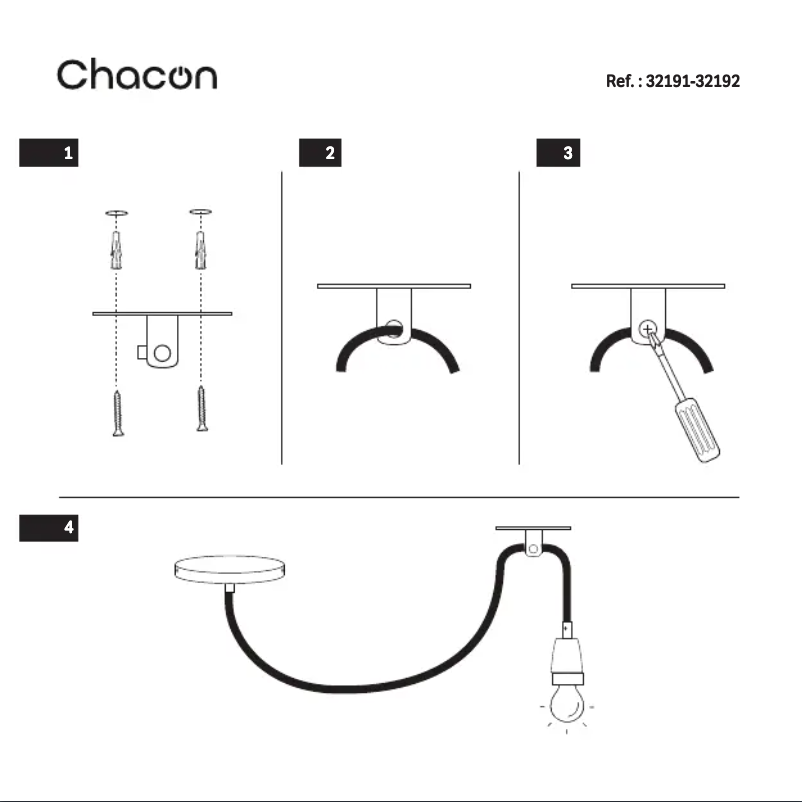 Page n°1 - Manuel utilisateur Chacon 32192