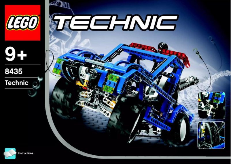 Page n°1 - Manuel utilisateur Lego Technic 8435