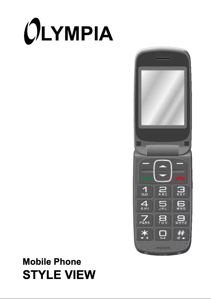 Page 1 de la notice Manuel utilisateur Olympia Style View