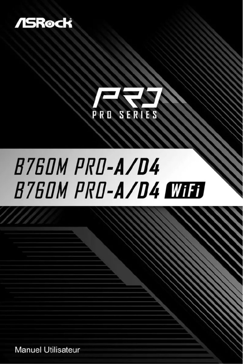 Página 1 del manual Manual de usuario Asrock B760M Pro-A/D4