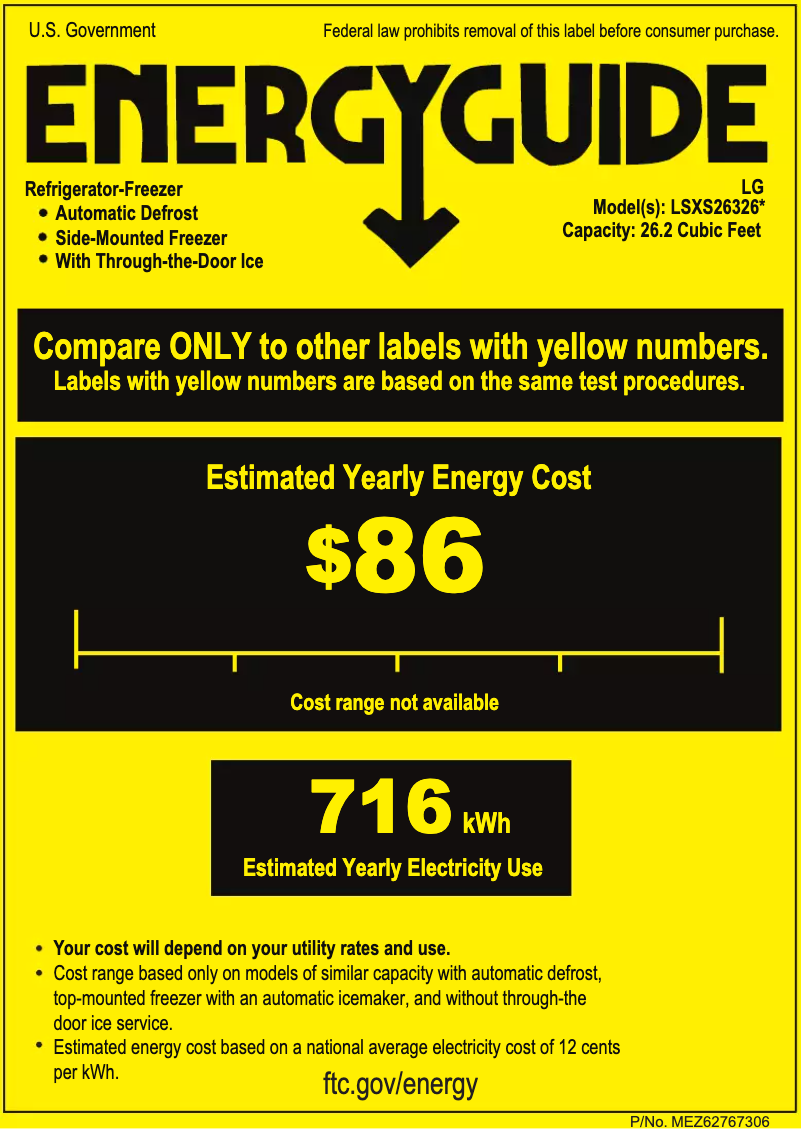 Image de la première page du manuel de l'appareil LSXS26326