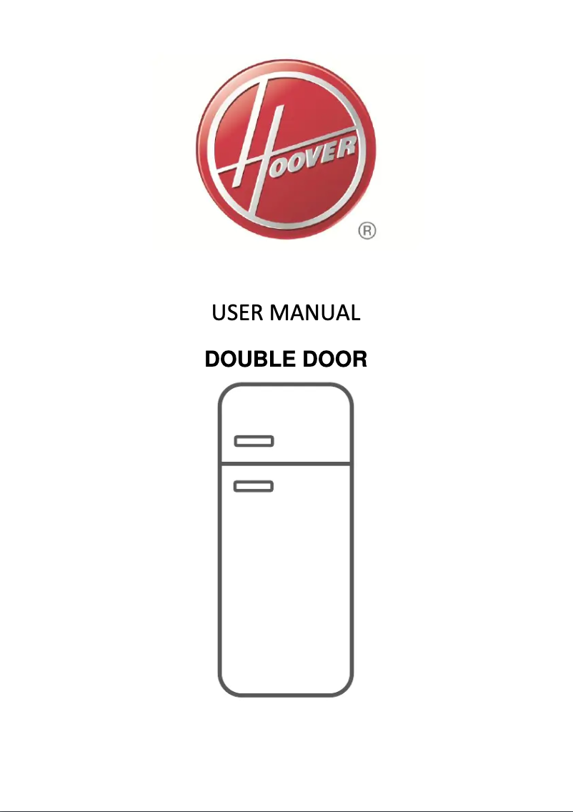 Page n°1 - Manuel utilisateur Hoover HVRDS 6172CKH