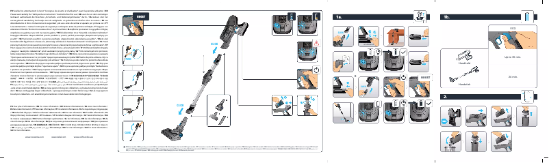 Image de la première page du manuel de l'appareil X-Force Flex 8.60 RH9679