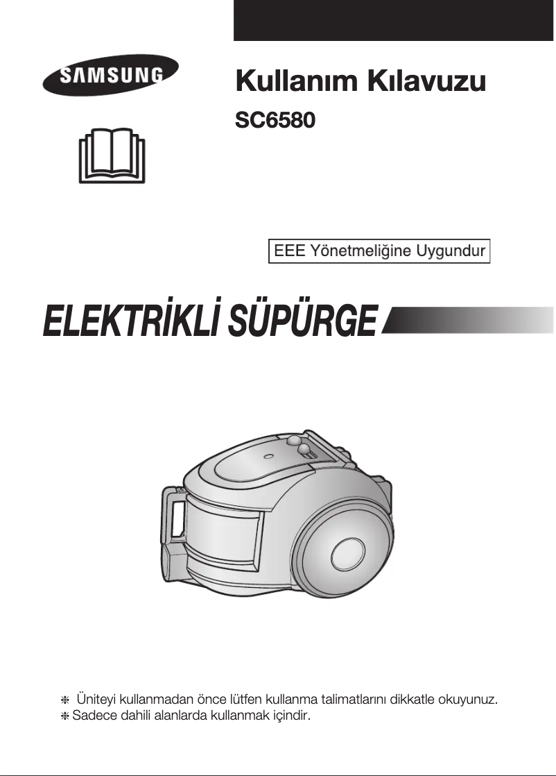 Page n°1 - Manuel utilisateur Samsung SC6580