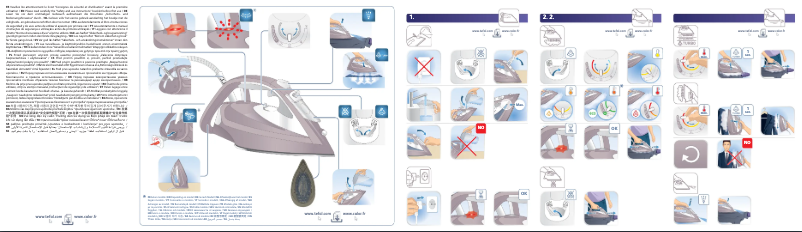 Image de la première page du manuel de l'appareil Turbo Pro Anti-Calc FV5645