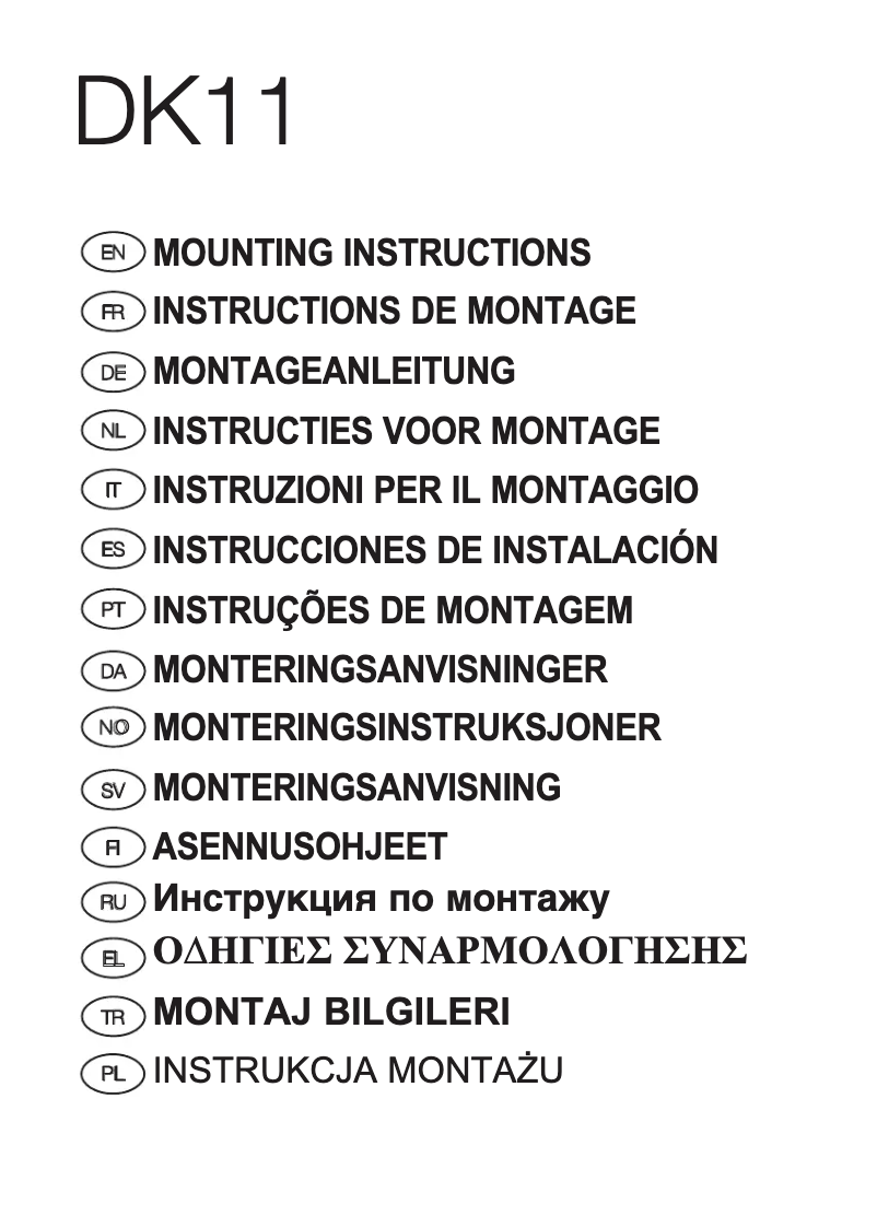 Page 1 de la notice Guide d'installation Electrolux EDH3897SDE