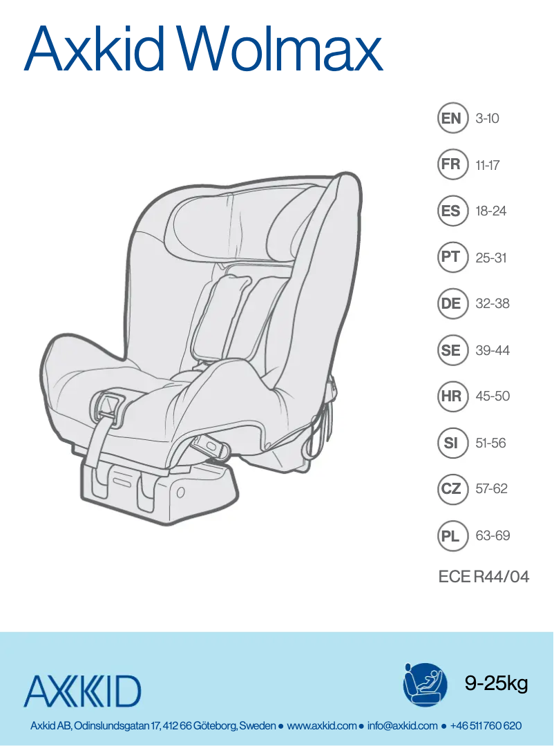 Image de la première page du manuel de l'appareil Wolmax