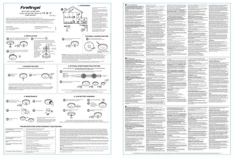 Image de la première page du manuel de l'appareil HW10