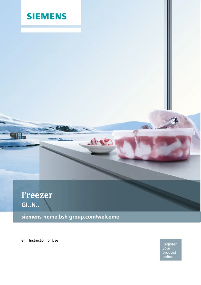 Page n°1 - Manuel utilisateur Siemens GI38NP60AU