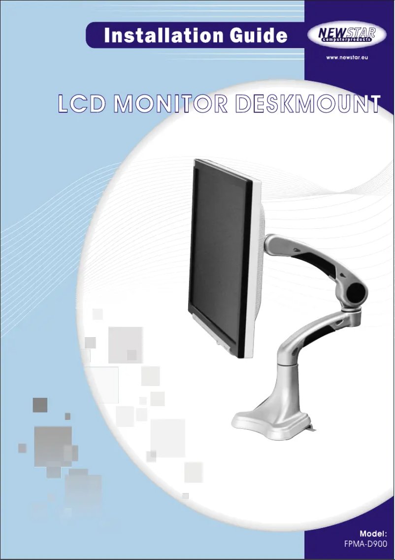 Image de la première page du manuel de l'appareil FPMA-D900